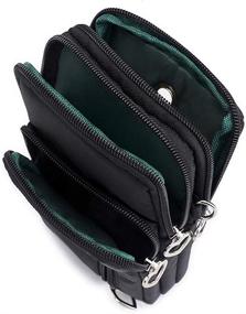 img 1 attached to 👜 Slimy Crossbody Wallet Passport- The Ultimate Versatile Women's Handbag & Wallet Combo for Crossbody Bags