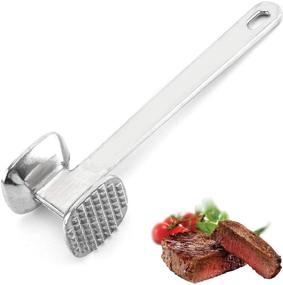 img 4 attached to 🔨 Efficient Egsyh Meat Tenderizer Hammer for Perfectly Tender Steaks, Pork Chops, and More!