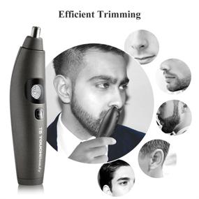 img 1 attached to Nose Hair Trimmer Clipper Nose