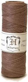 img 1 attached to 🧶 Hemp Cord Spool - 10# Light Brown - 205 Feet