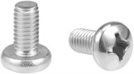 uxcell m6x12mm phillips stainless fasteners logo