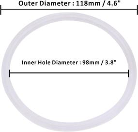 img 1 attached to Dernord Silicone Gasket Tri Clover Tri Clamp Hydraulics, Pneumatics & Plumbing and Hydraulic Equipment