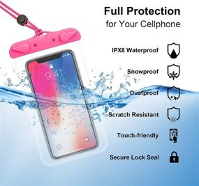 img 1 attached to Arae Waterproof Cellphone Compatible Samsung