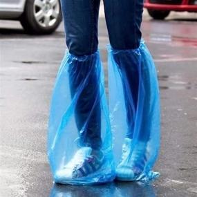 img 2 attached to HUABEI Disposable Waterproof Anti Slip Overshoe Occupational Health & Safety Products