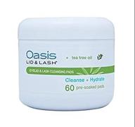 🌿 oasis lid & lash eyelid and lash cleansing pads logo