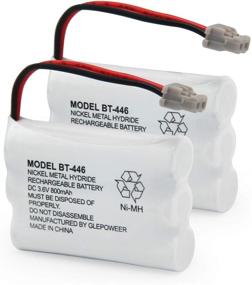 img 4 attached to 🔋 2 Pack of BT-446 Battery Compatible with Uniden BT-1005 BP446 BT1005 TRU8885 DCX150 TXC400 TXC580 DCT646 DCX770 TCX800 TXC860A TCX950 TRU8888 TRU9460 TRU9465 TRU9480 TRU948 Cordless Phone