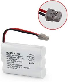 img 2 attached to 🔋 2 Pack of BT-446 Battery Compatible with Uniden BT-1005 BP446 BT1005 TRU8885 DCX150 TXC400 TXC580 DCT646 DCX770 TCX800 TXC860A TCX950 TRU8888 TRU9460 TRU9465 TRU9480 TRU948 Cordless Phone