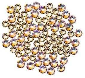 img 1 attached to Swarovski Create Xirius Flatback Crystals Sewing in Trim & Embellishments