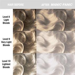 img 2 attached to 💆 Revitalize your Hair with MANIC PANIC Virgin Snow Hair Toner Amplified 2PK - Bring out Your Hair's Brilliance!