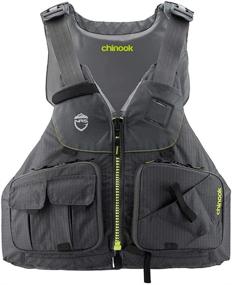 img 4 attached to Усилите свой рыболовный опыт с жилетом спасательного снаряжения NRS Chinook для рыболовного каяка 🎣