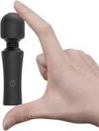 ultimate mini wand massager: high-powered handheld personal massager for targeted muscle relief, 10 vibration modes & waterproof design - perfect for sports recovery and muscle aches logo