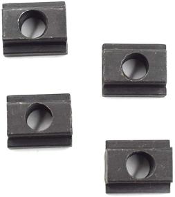 img 1 attached to M10 T Slot Nuts 1018 Steel for Toyota Bed Deck Rail: Fits Tacoma & Tundra Cleats, Set of 4 Pieces