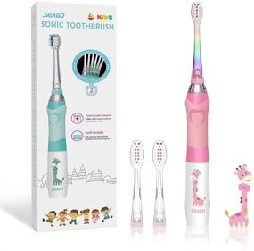 img 4 attached to Electric Toothbrushes Waterproof Children Toddlers