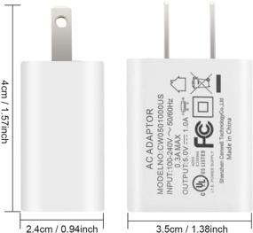 img 1 attached to 🔌 Dericam 5V 1A Micro USB Wall Charger - Reliable Android Charger Cable for Home Security Camera