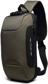 img 4 attached to OZUKO Backpack Anti Theft Casual Shoulder