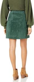 img 1 attached to BLANKNYC Womens Read Suede Skirt Women's Clothing