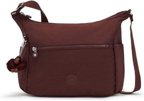 img 4 attached to Black Tonal Kipling 👜 Alenya Crossbody: Women's Handbags & Wallets