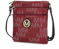 mkf crossbody bag for women - 👜 adjustable women's handbags & wallets in crossbody bags logo