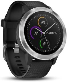 img 4 attached to 🕓 Renewed GARMIN Vivoactive 3 Smartwatch: 1.2in GPS, 5 ATM Waterproof, Glonass, Black Stainless Steel