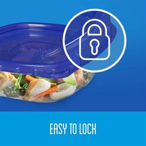 img 2 attached to 🍱 Reusable Food Storage Containers for Kitchen Organization - Ziploc Meal Prep, Dishwasher Safe, Variety Pack, 24 Piece Set