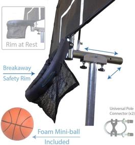 img 2 attached to 🏀 Trampoline Basketball with Lifetime Warranty