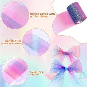 img 2 attached to Rainbow Glitter Gradient Crafting Birthday