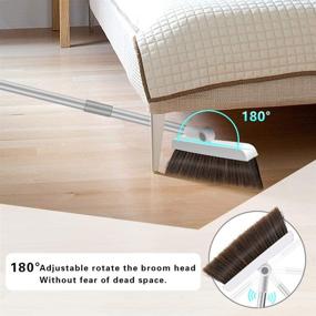 img 3 attached to 🧹 Serdary 52" Magnetic Broom and Dustpan Set: Efficient Cleaning for Home, Office, and More!