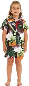 img 4 attached to Hawaii Hangover Aloha Cabana Cereus Boys' Clothing via Clothing Sets
