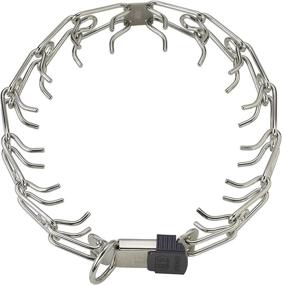 img 4 attached to 🐶 Herm Sprenger Stainless Steel Prong Dog Collar: ClicLock Buckle | For Small, Medium & Large Dogs | Ultra-Plus Training Pinch Collar with Quick Release | German-Made (23in x 3.2mm)