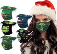 christmas disposable protective breathable holidays logo