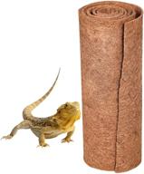 versatile hamiledyi reptile carpet mat: the ultimate coconut fiber substrate for a variety of reptiles - bearded dragon, snake, gecko, turtle, chameleon, and iguana logo
