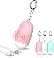personal keychain rechargeable emergency lightfor logo