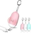 personal keychain rechargeable emergency lightfor logo