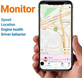 img 3 attached to 🚗 4G OBD GPS Tracker with Spectrum Tracking: Speed Monitoring, GeoFence, Engine Diagnosis, Fuel Consumption for Families and Fleets