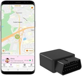 img 4 attached to 🚗 4G OBD GPS Tracker with Spectrum Tracking: Speed Monitoring, GeoFence, Engine Diagnosis, Fuel Consumption for Families and Fleets