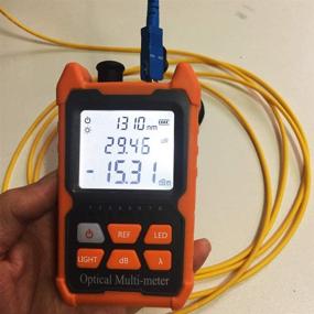 img 2 attached to 🔌 D YEDEMC Fiber Optic Cable Tester: Portable Power Meter, Visual Fault Locator & Universal Interface (OPM&VFL)