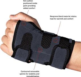 img 1 attached to ACE Deluxe Wrist Brace X Large