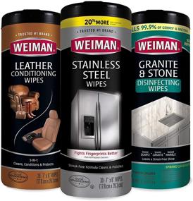 img 4 attached to Weiman Wipes Variety Pack Stainless