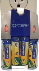 img 2 attached to 🔌 Efficient NiMH Quick Battery Charger with 4-pack of 2800mAh Rechargeable AA Ni-MH Batteries - 110/220V