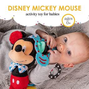img 3 attached to Baby Mickey Mouse On The Go Pull Down Activity Toy - Preferred by Kids