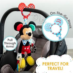 img 1 attached to Baby Mickey Mouse On The Go Pull Down Activity Toy - Preferred by Kids