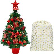 tabletop christmas artificial ornaments decoration seasonal decor for trees logo