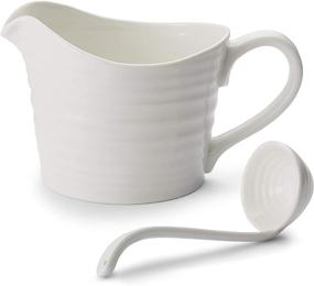 img 4 attached to 🍽️ Portmeirion Sophie Conran White Porcelain 633094