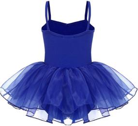 img 2 attached to Kidsmian Sequin Sparkly Skirted Leotard Girls' Clothing for Active