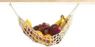 🍏 hanging fruit hammock under cabinet: maximize kitchen space with macrame fruit hammock and hooks логотип