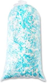 img 4 attached to 🛋️ High-Quality Shredded Memory Foam Pillow Filling: 5 Pound Replacement Bean Bag Filler for Ultimate Comfort and Support in Bean Bag Chairs, Dog Beds, Cushions, and Sleeping Pillows