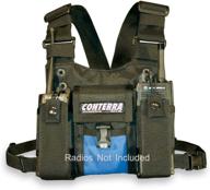 📻 enhanced conterra double adjusta-pro ii radio chest harness logo