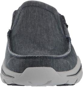 img 3 attached to 👞 Skechers Creston Slip Canvas Loafer – Men's Medium Shoes