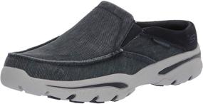 img 4 attached to 👞 Skechers Creston Slip Canvas Loafer – Men's Medium Shoes