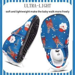 img 3 attached to 9+ Styles for Boys & Girls! Child Baby Warm Shoes: Non Skid Slipper Socks